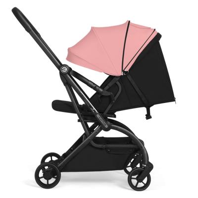 China Brightbaby Wholesale One Button Self Folding Auto Folding Stroller Baby Stroller Breathable Automatic Lightweight Para Babies Stroller for sale