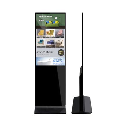 China Indoor Android Equipment Gaming Advertising Touch Screen Signage Display Touch Digital LCD Screen Totem for sale