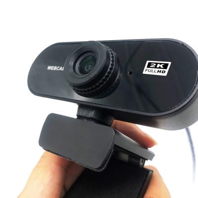 China 2K webcam with microphone computer wide angle web camera USB plug and play for Live Streaming K8 for sale