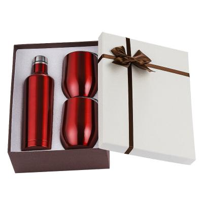 China Minimalist Gift Sets Wholesale Amazon 20 Ounce Stainless Steel Tumbler Wine Metal Hit Drinkware Boxes Cups for sale