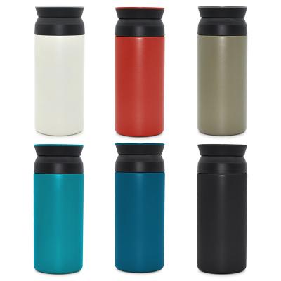 China Reusable 350ml Casual To Go Small Stainless Steel Double Wall Vacuum Insulated Travel Coffee Tumbler Water Bottle for sale