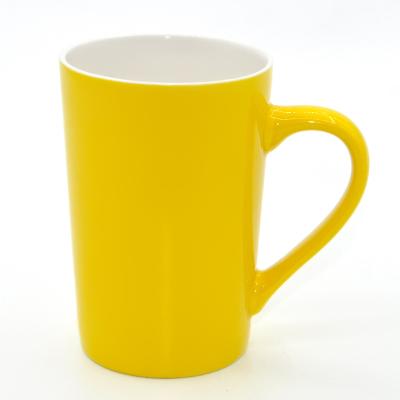 China Wholesale 15oz Disposable Custom Nordic Ins Sublamation Masks Ceramic Coffee Mugs With Logo Ceramic Cup for sale