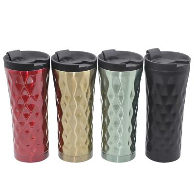 China Wholesale Christmas PORTABLE Luxury Rubber Bottoms Coffee Tumblers Thermoses Mug Custom With Logo Double Walled Vacuum Stainless Steel for sale