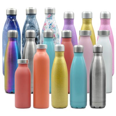 China Wholesale PORTABLE 12oz Starry Print Sky Eco-Friendly Custom Made Starry Sublimation Insulated Tumbler Stainless Steel Hot Water Bottle for sale