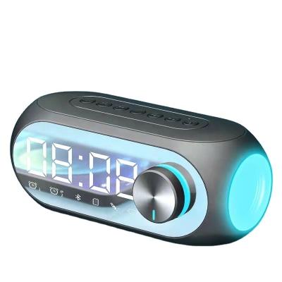 China Amazon Best Feature Phone BT Extra Bass Loudspeaker Alarm Clock Loudspeaker Sale Outdoor Home Light for sale