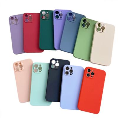 China Shockproof Soft TPU Candy Silicone Cover For iPhone X XR xs Max 11 Case Accept Pattern Customization for sale