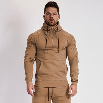 China Low MOQ Plus Size Men's Fitness Workout Clothing Jogger Tracksuit Sweatsuit Sports Suits Set for sale