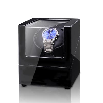 China Recycled Materials Watch Winder Watch New Mechanical Rotary Automatic Motor Box Shaker Wholesale for sale