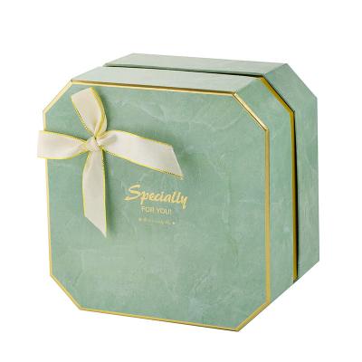 China Recycled Materials Birthday Gift Box Companion Gift Box Cosmetics Packaging Box Ryu Planet Skin Care for sale