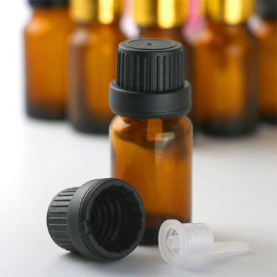 China Eco-Friendly 5ml 10ml 15ml 20ml 30ml 50ml 100ml Essential Oil Amber Glass Bottle for sale