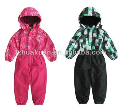 China Good quality rain hooded suits for kids for sale