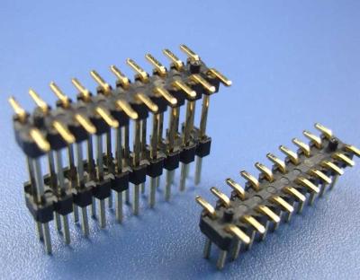 China Tipo de ángulo recto de la placa madre/PWB del conector del jefe del Pin de la echada del igual los 2.0MM de FCI en venta