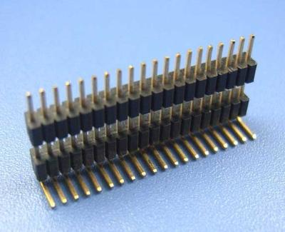 China SMT 60 1.27MM gestreckten Winkels Pin-Titel-Verbindungsstück für Respiratoren, Ausbrechen zu verkaufen