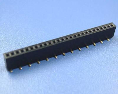 China Gleichwertiger JST 1.27MM Kasten-Titel Quadrat Pin durch - durchlöchern Sie Verbindungsstück für Motherboard zu verkaufen