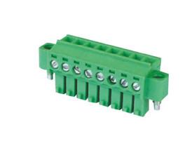 China Plugable Straight Terminal Blocks Board In Connectors With Mount Ear for sale