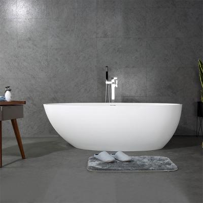 China Solid Freestanding Bathroom Stone Outdoor Bathtub For Home Hotel Project Use for sale