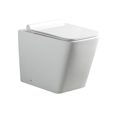 China Modern Wholesale Luxury Bathroom Hotel Flush White Ceramic Smart Toilet for sale