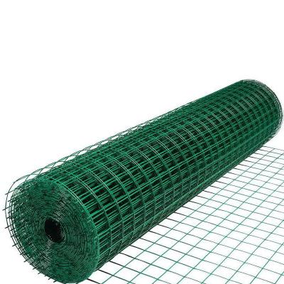 China Poultry Farm Wholesale 5/8 Welded Green PVC Coated Wire Mesh Roll for sale