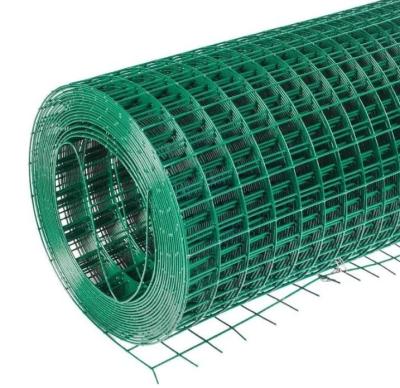 China Low Price 8 Gauge Welded Welded Wire Mesh Fence 30x30mm PVC Coated Wire Mesh for sale