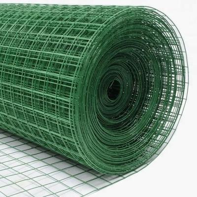 China Factory Low Price Welded Wire Mesh 4x4 Green PVC Welded Wire Mesh For Garden Fence Pvc Coated Mesh for sale