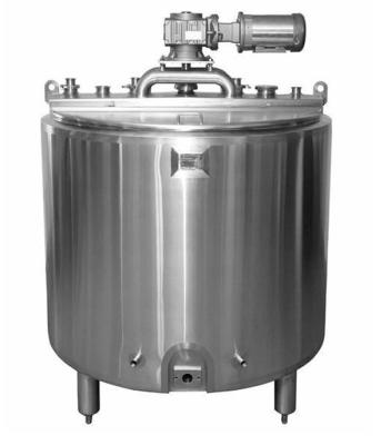 China 300L Double Liquid Mixing Tank Mixing Ketchup Sauce Jam Ketchup Lined Industrial Mixing Tanks for sale