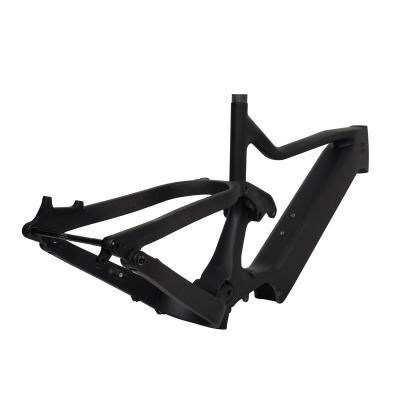 China Per axle (148mm) dengfu E06 compatible carbon fiber fullsus frame fullsus drive mtb full suspension for sale