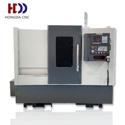 China General Machined Parts TCK46A China Best Selling Small CNC Lathe Manufacturing With Tilted Bed for sale