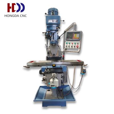 China Manufacture General Machined Parts Dro X6325 Motor Milling Machine Turret Milling Machine Power Feed for sale