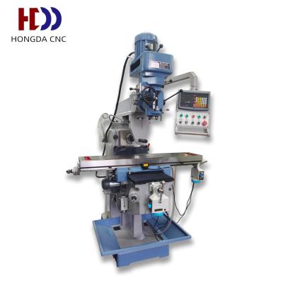 China Manufacturing Parts Precision Milling Machine 4H Turret General Machined Milling Machine With Digital Display Vertical Turret Milling Machine for sale