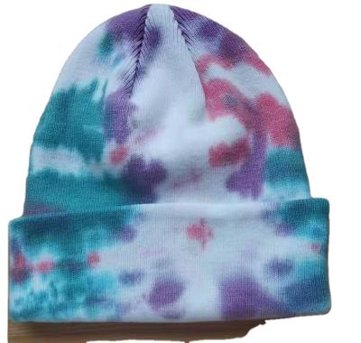 China Custom Wholesale Sublimation COMMON Beanie Hats Colorful Beanie Hat Link Dye Beanie Hats for sale