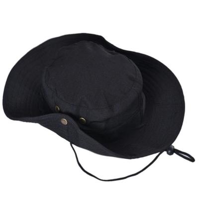 China Big Brim Image Low Moq Logo Cheap Nylon Bucket Hat Outdoor Fisherman Sun Protection Hat for sale