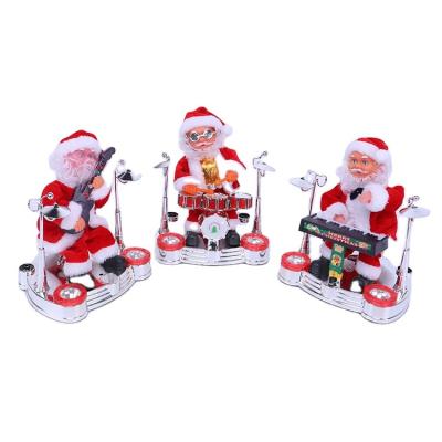 China High Quality Electric Chirstmas Santa Toy Christmas Toys Decor For Kids Christmas Decoration Ornaments Picture Gift 4 UV Printing Color for sale