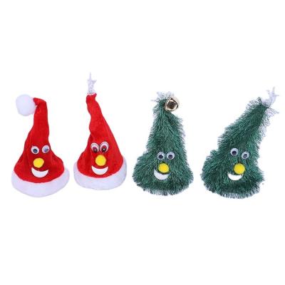 China Wholesale Chirstmas Decor Electric Swing Cute Christmas Kids Toys Hat Christmas Items for sale