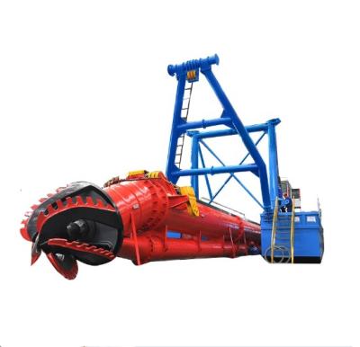 China Julong river sand suction dredger /sand dredger machine /cutter suction dredger with low price en venta