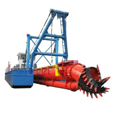 China Julong dredger vessel sand mining dredger/Small cutter suction dredger with 8m dredging depth en venta