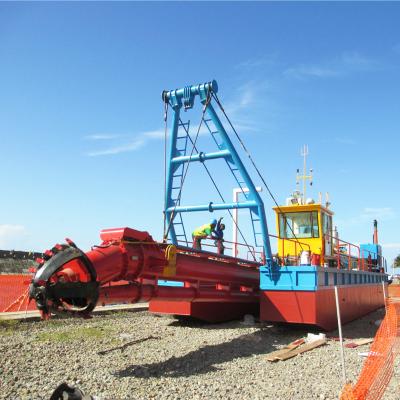 China Diesel Power Dredging Boat Customized Color For River Dredging And Land Reclamation for sale