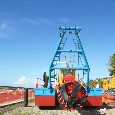 China Customized 800 M3/Hr Cutter Dredge Working In River Lake Port Coastal Area Te koop