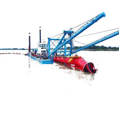 China 20 Inch Hydraulic Suction Type Sand Dredging Machine Working In River Lake Sea Canel Pond for sale