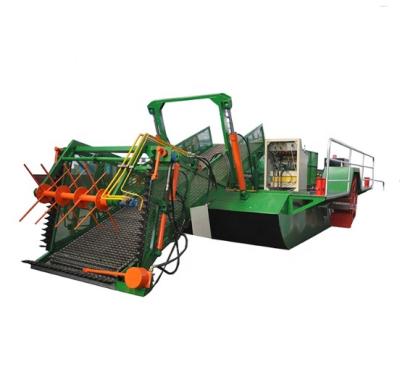 중국 Hyacinth Aquatic Weed Harvester With Diesel Engine For Water Plants Collecting 판매용