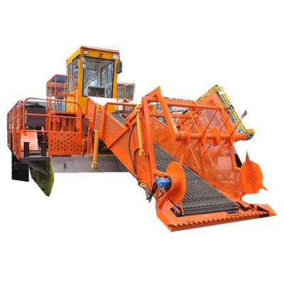 China Lake River Cleaning Machine High Productivity Aquatic Plants Collecting Harvester Te koop