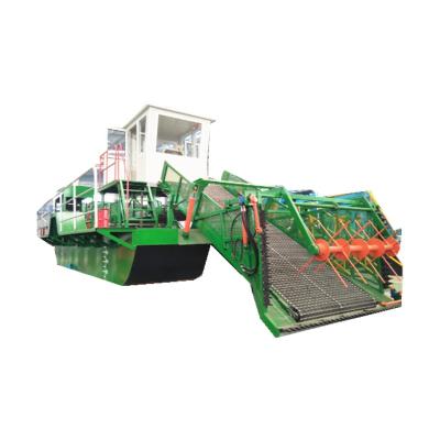 중국 Water Hyacinth Aquatic Weed Harvester WITH Diesel Engine For Collecting Water Plant 판매용