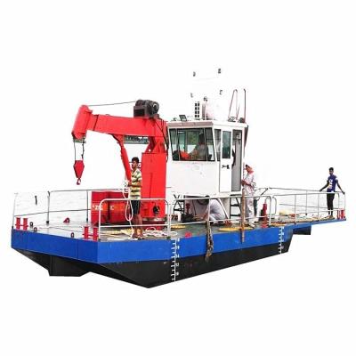 China Multi-Function Push Tug Boat For Cooperate With Different Kinds Of Dredgers for sale