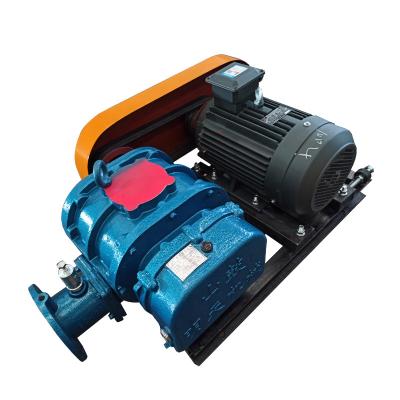 China Belt Drive SHANGU RSR80 3 Lobes Roots Blower For Wastewater Treatment With 4kw Motor for sale