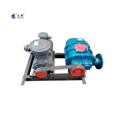 China Industrial Blower China Roots Blower Sewage Treatment Aeration Fan with IE3 Motor 5% Less Power Consumption for sale