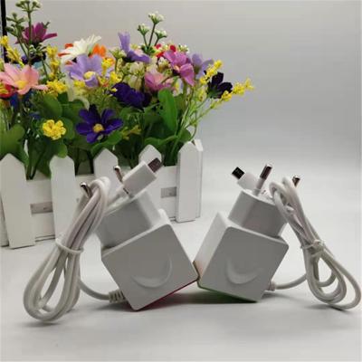 China Cell Phone Charging US EU Plug USB Head v8 Cable Wall Charging Mobile Charger for sale