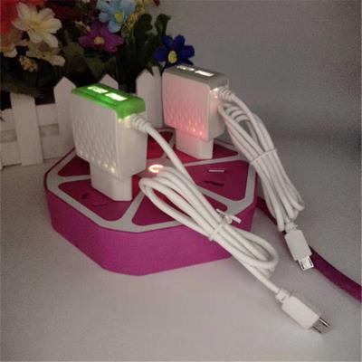 China Mobile Phone Charging Universal USB Charger V8 Mobile Cable Wall Power Adapter for sale