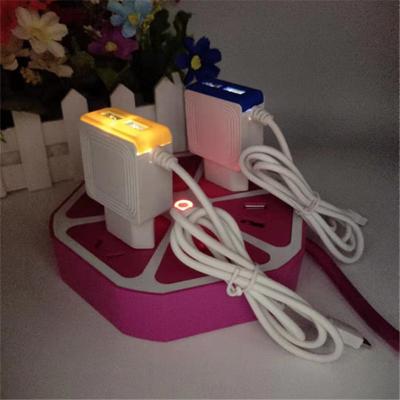 China Mobile Phone Charging Universal USB Charger V8 Mobile Cable Wall Power Adapter for sale