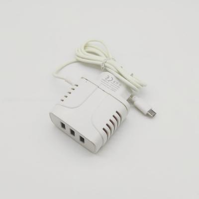 China Cell Phone Mobile Power Adapter USB Cable Charger Wall Power Charging 5V1A Adapter for sale