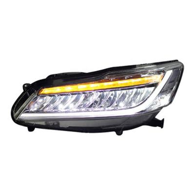 China ABS Headlight For Honda Accord-2016-2018 Front Bumper Indicator LED DRL Cover Daylight LED Light Bulb Fog Signal Vehicle for sale