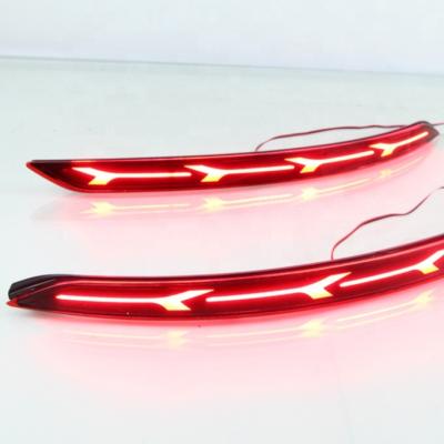 China ABS 2Pcs For Hyundai Elantra 2016 - 2019 LED Rear Bumper Reflector Lamp Driving Signal Brake Light Auto Parts Auto Parts for sale